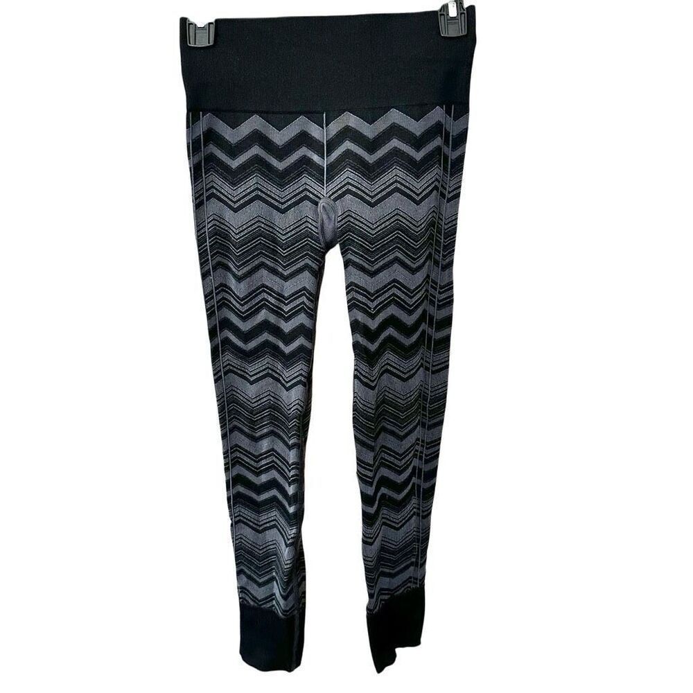 Lululemon Ebb To Street Chevron Print Knit Leggings
